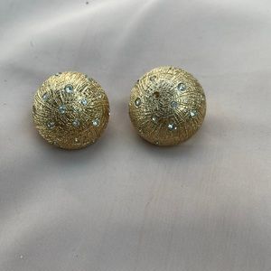 Vintage Christian Dior clip on earrings